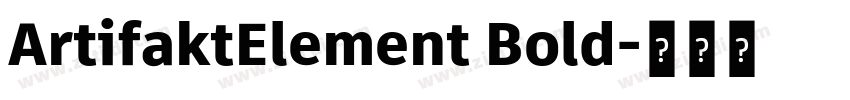 ArtifaktElement Bold字体转换 ArtifaktElement Bold字体转换